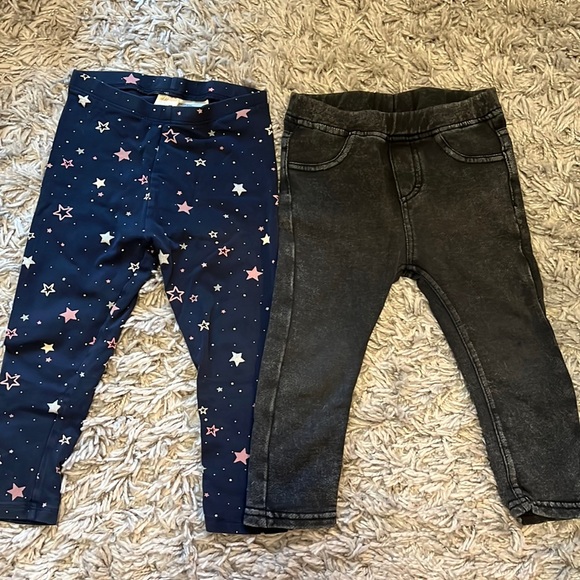 Set of H&M girl’s leggings - Picture 1 of 5